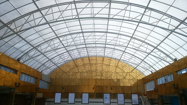 پوشش سقف پلی کربنات