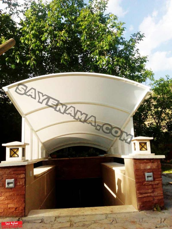 پوشش سقف ورودی مترو